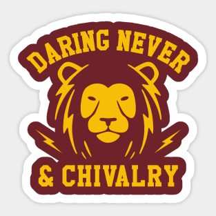 Daring Never & Chivalry Sticker